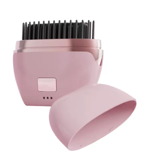 Cordless Hair Straightener Brush - Quick Touch-Ups Anytime!